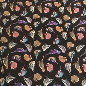 XL Summer Bird Neck/Shoulder Scarf Wrap NWOT